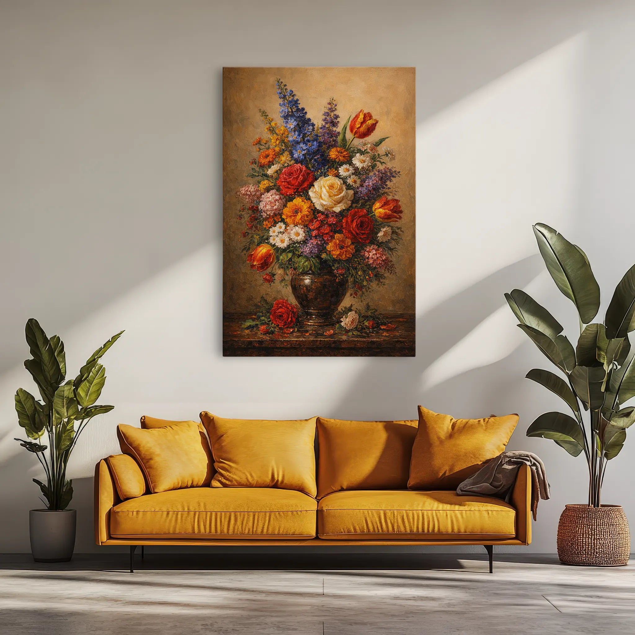 White Rose Centerpiece Still Life Giclée Print 232005 Visual Wall Art AR2:3V Giclée Print