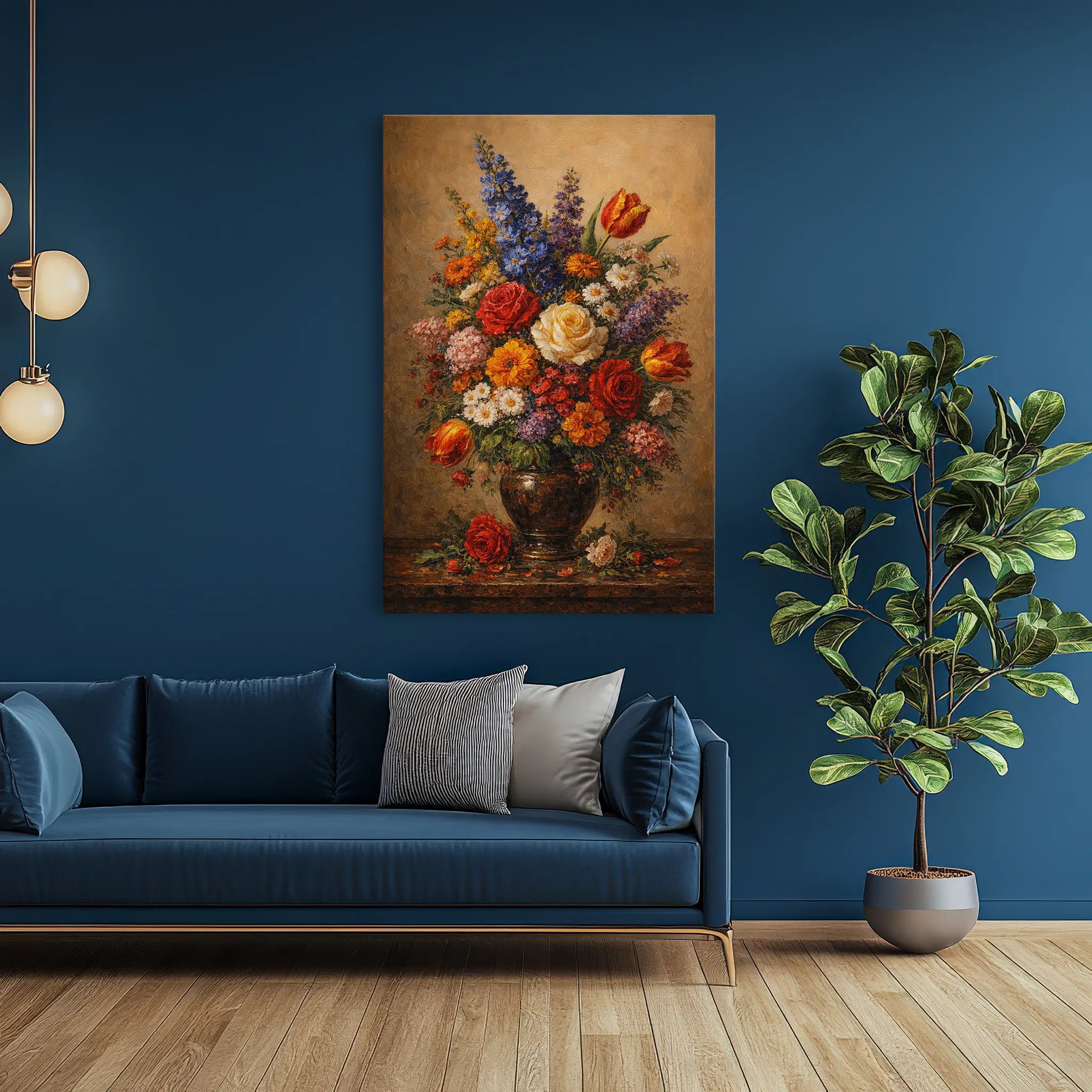 White Rose Centerpiece Still Life Giclée Print 232005 Visual Wall Art AR2:3V Giclée Print