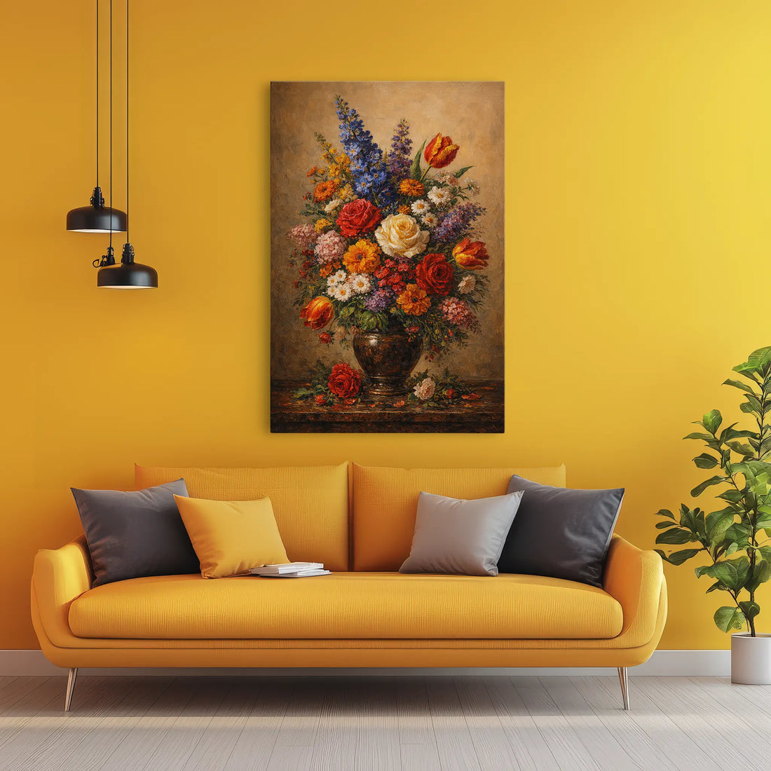 White Rose Centerpiece Still Life Giclée Print 232005 Visual Wall Art AR2:3V Giclée Print