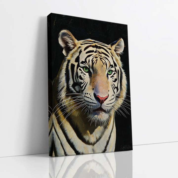 White Tiger Stare Giclée Print 231065 Visual Wall Art AR2:3V Giclée Print