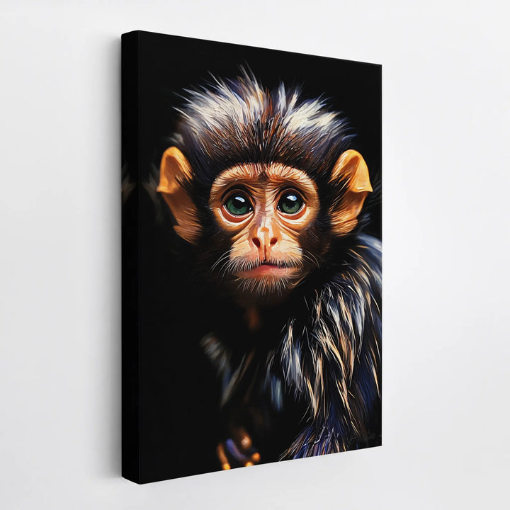 Wide-Eyed Young Monkey Giclée Print 231066 Visual Wall Art AR2:3V Giclée Print