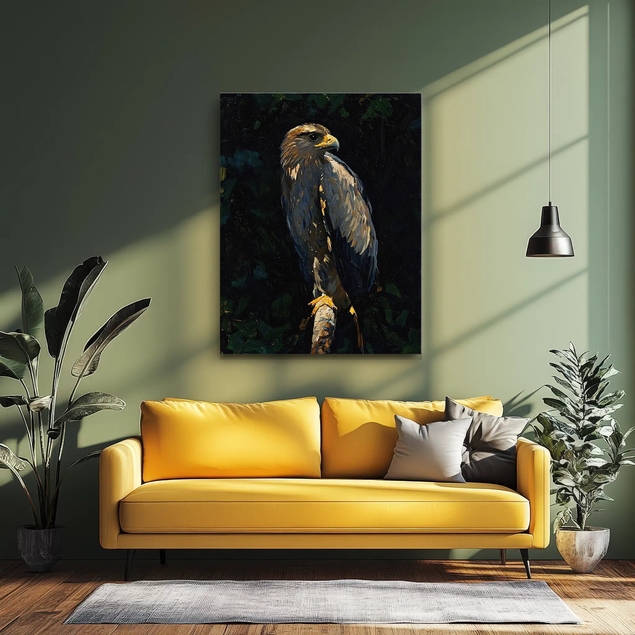 Winged Wisdom Eagle Giclée Print 454649 Visual Wall Art AR3:4V-AR4:5V Giclée Print