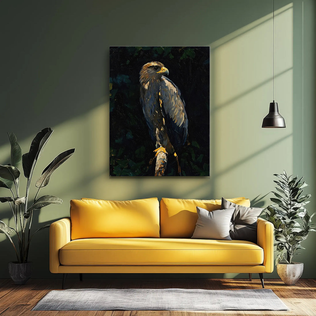Winged Wisdom Eagle Giclée Print 454649 Visual Wall Art AR3:4V-AR4:5V Giclée Print