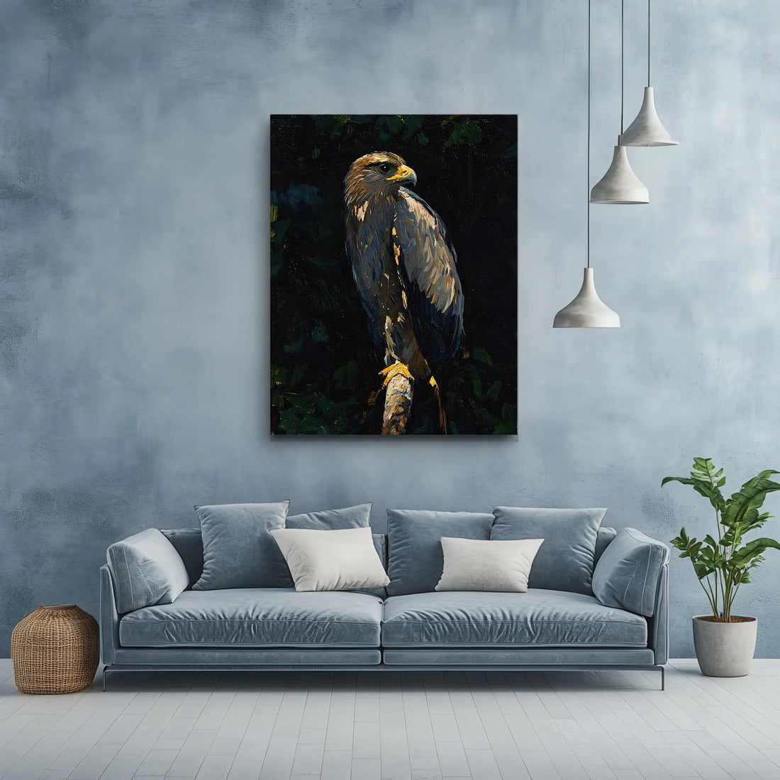 Winged Wisdom Eagle Giclée Print 454649 Visual Wall Art AR3:4V-AR4:5V Giclée Print