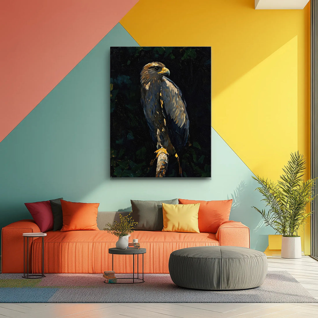 Winged Wisdom Eagle Giclée Print 454649 Visual Wall Art AR3:4V-AR4:5V Giclée Print