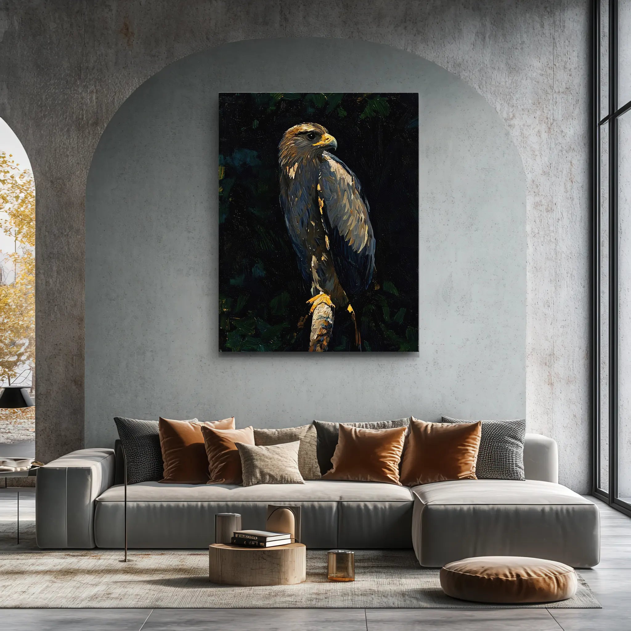 Winged Wisdom Eagle Giclée Print 454649 Visual Wall Art AR3:4V-AR4:5V Giclée Print