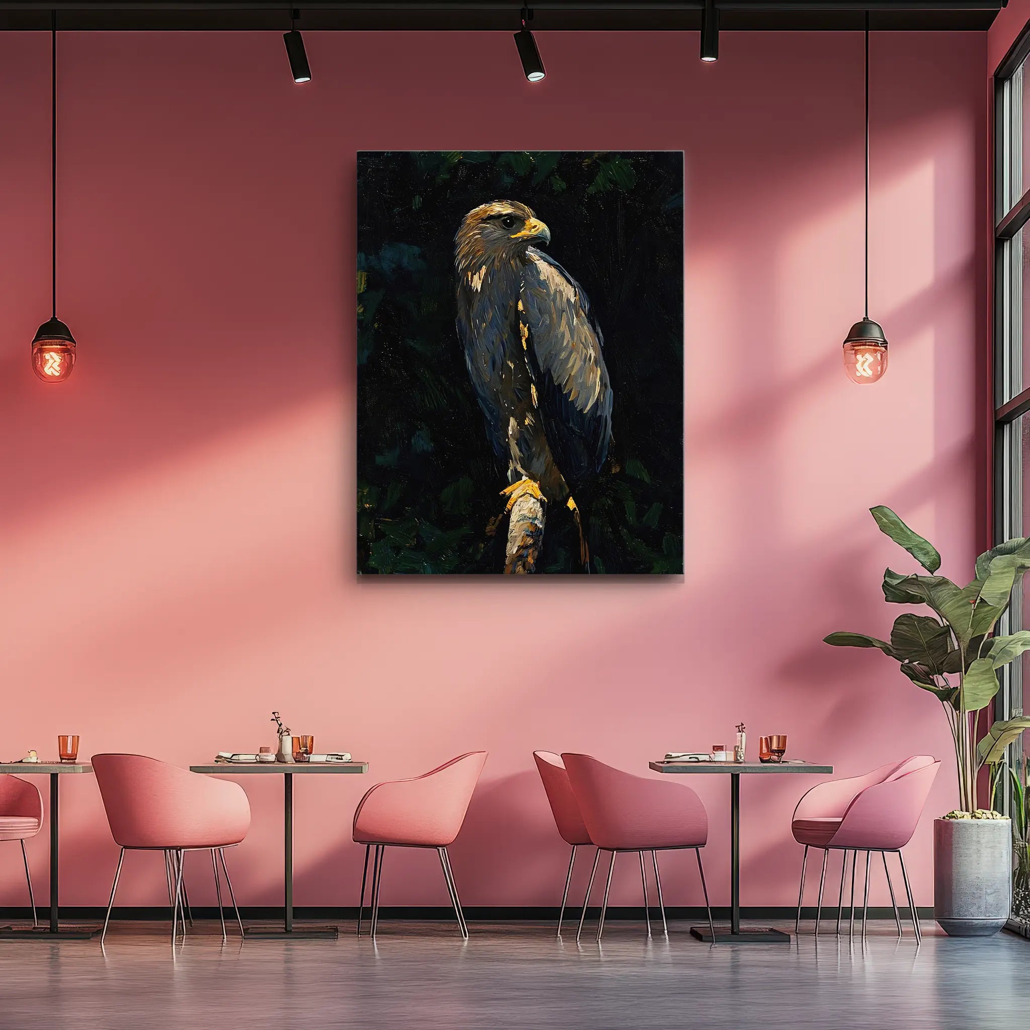 Winged Wisdom Eagle Giclée Print 454649 Visual Wall Art AR3:4V-AR4:5V Giclée Print