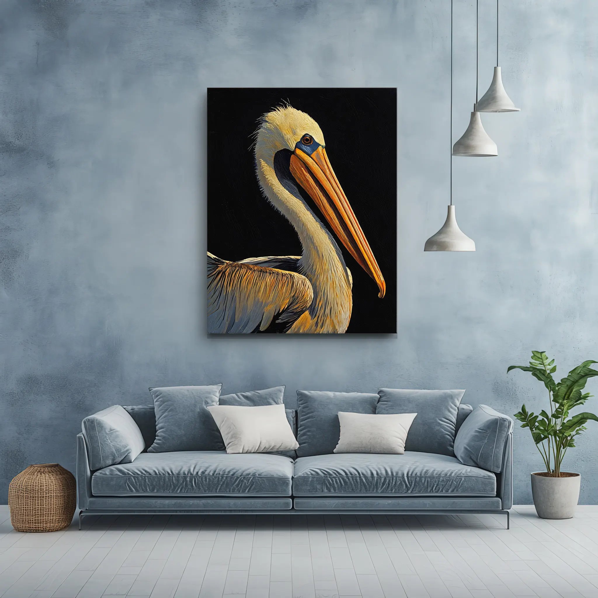 Wings Of Wonderpelican Giclée Print 454650 Visual Wall Art AR3:4V-AR4:5V Giclée Print