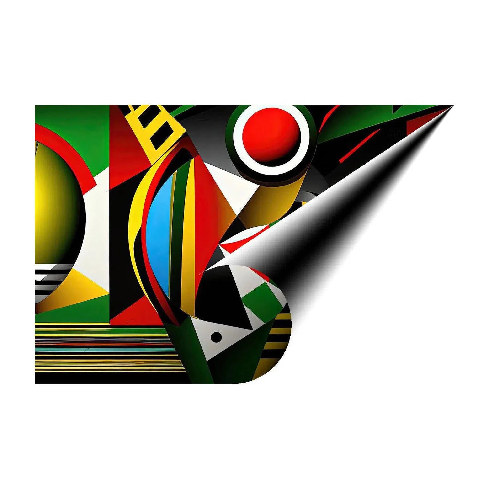 Armour, Abstract Art Print 32835 Giclée Fine Art Matte Paper Print Visual Wall Art