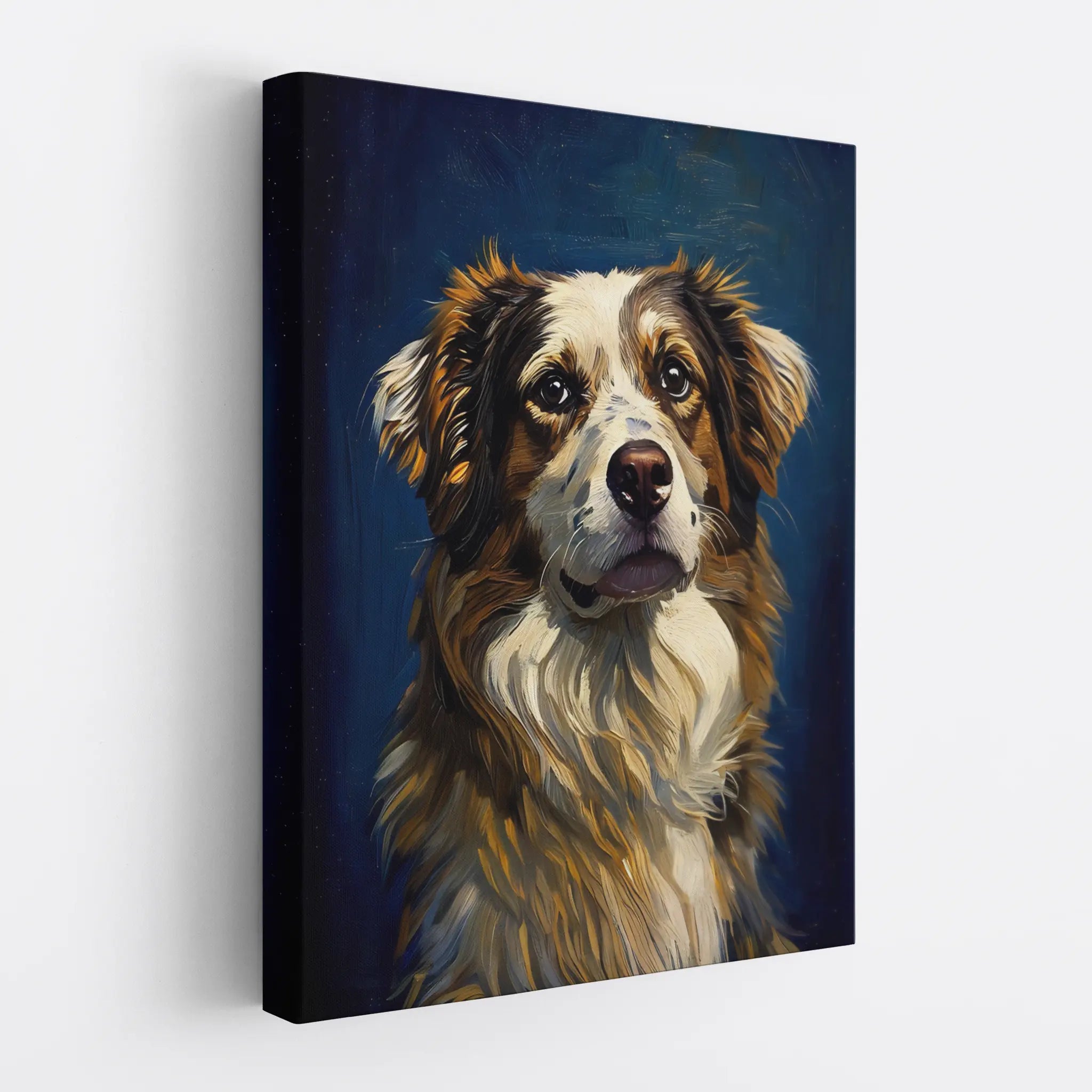 Australian Shepherd Gentle Aussie Gaze Giclée Print 456004 Visual Wall Art AR3:4V-AR4:5V Giclée Print