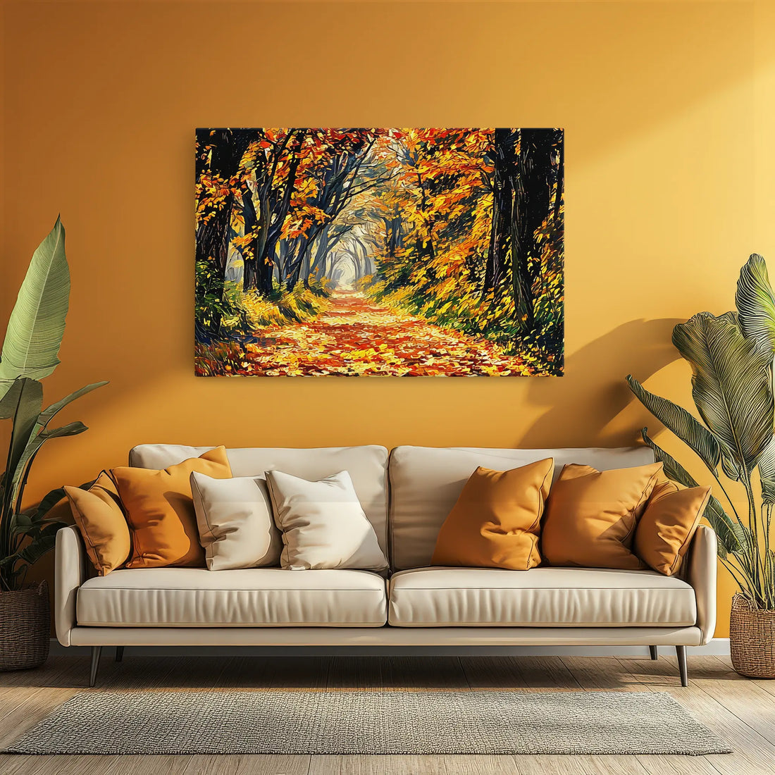 Autumn Forest Path Giclée Print 323001 Visual Wall Art AR3:2H Giclée Print