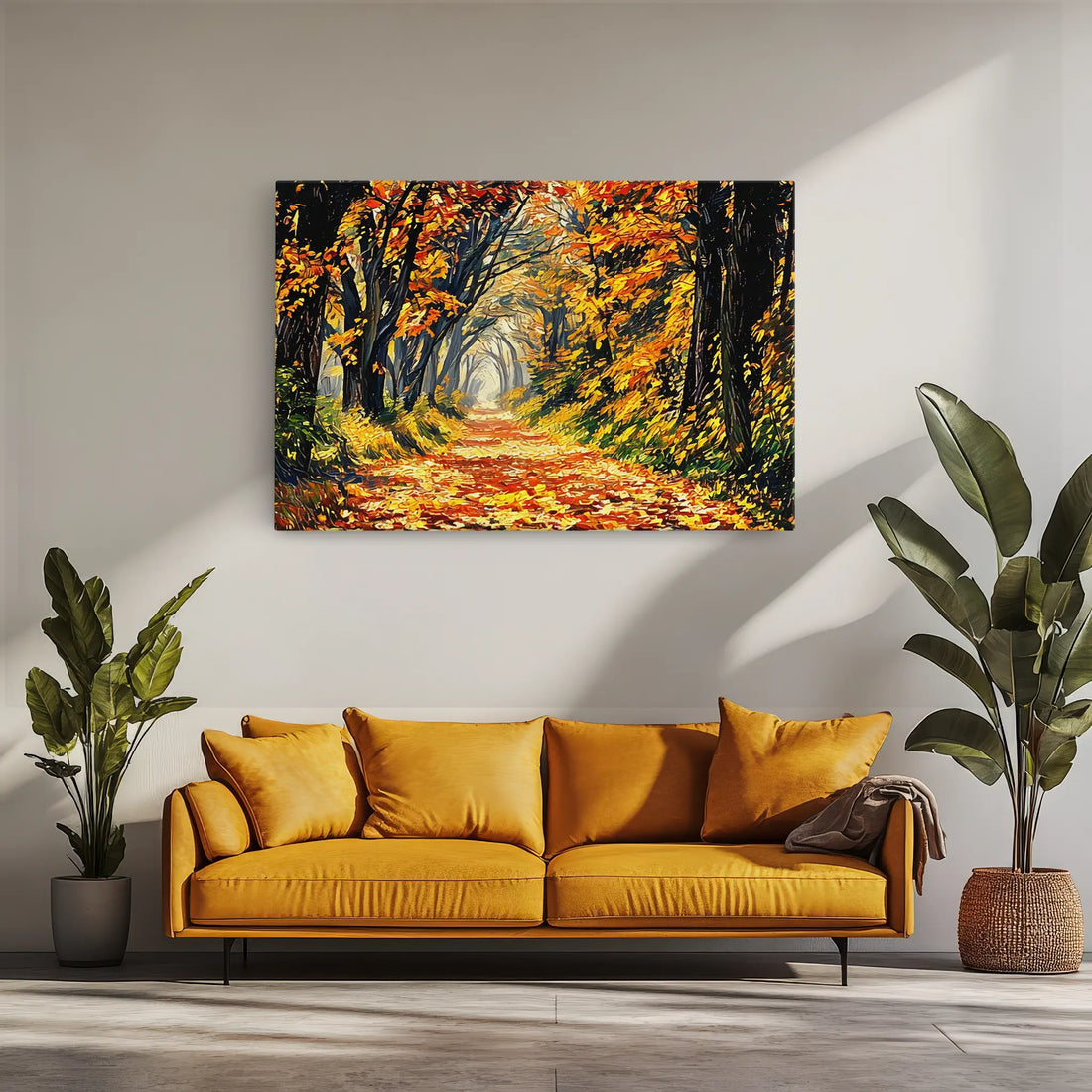 Autumn Forest Path Giclée Print 323001 Visual Wall Art AR3:2H Giclée Print