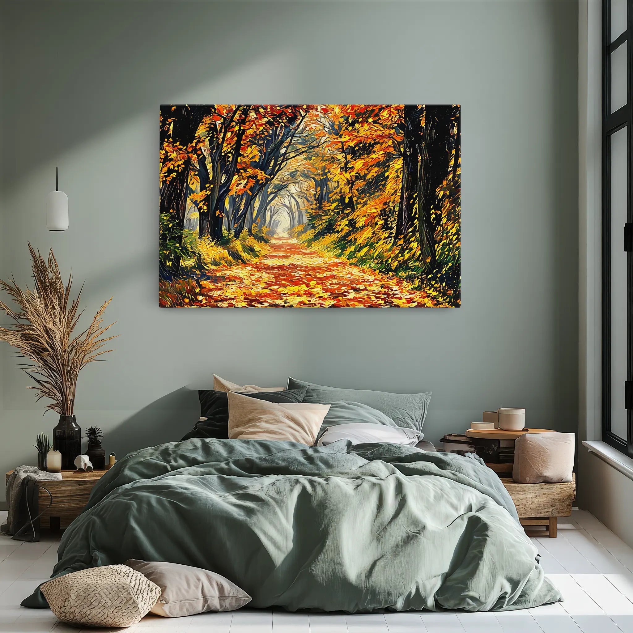 Autumn Forest Path Giclée Print 323001 Visual Wall Art AR3:2H Giclée Print