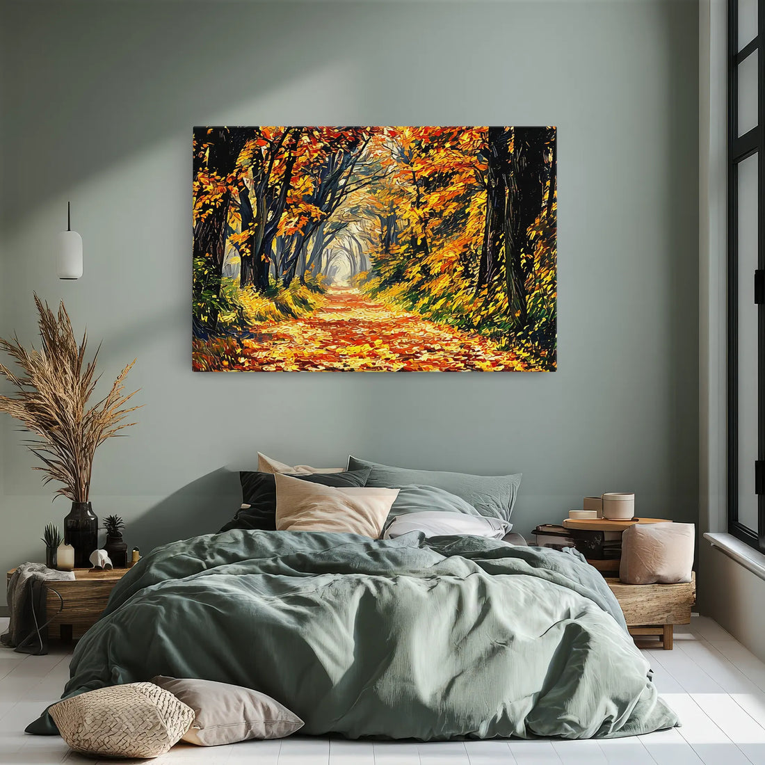 Autumn Forest Path Giclée Print 323001 Visual Wall Art AR3:2H Giclée Print
