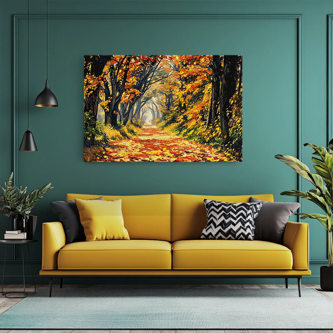 Autumn Forest Path Giclée Print 323001 Visual Wall Art AR3:2H Giclée Print