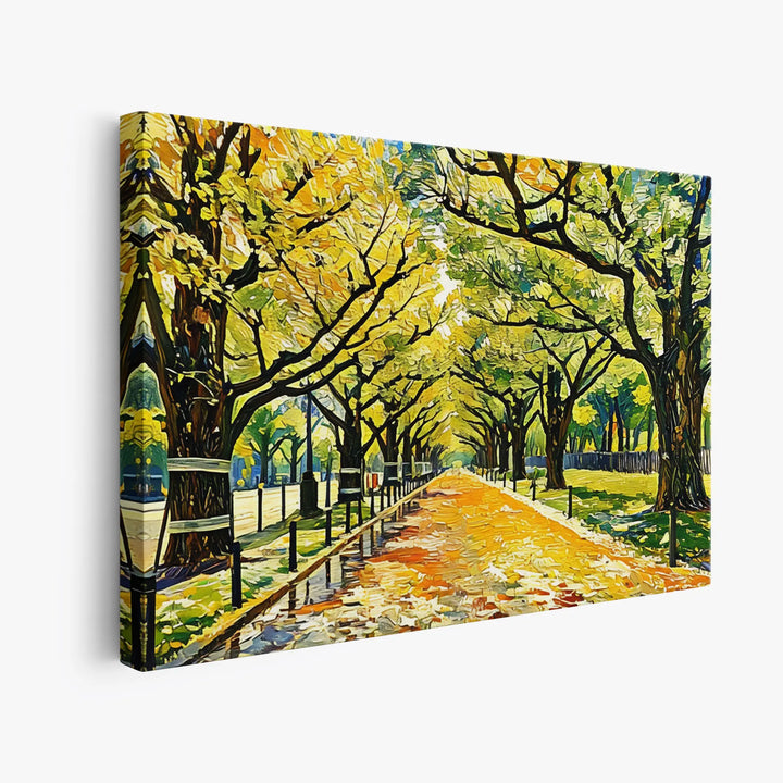 Autumn Tree-Lined Avenue Giclée Print 323002 Visual Wall Art AR3:2H Giclée Print