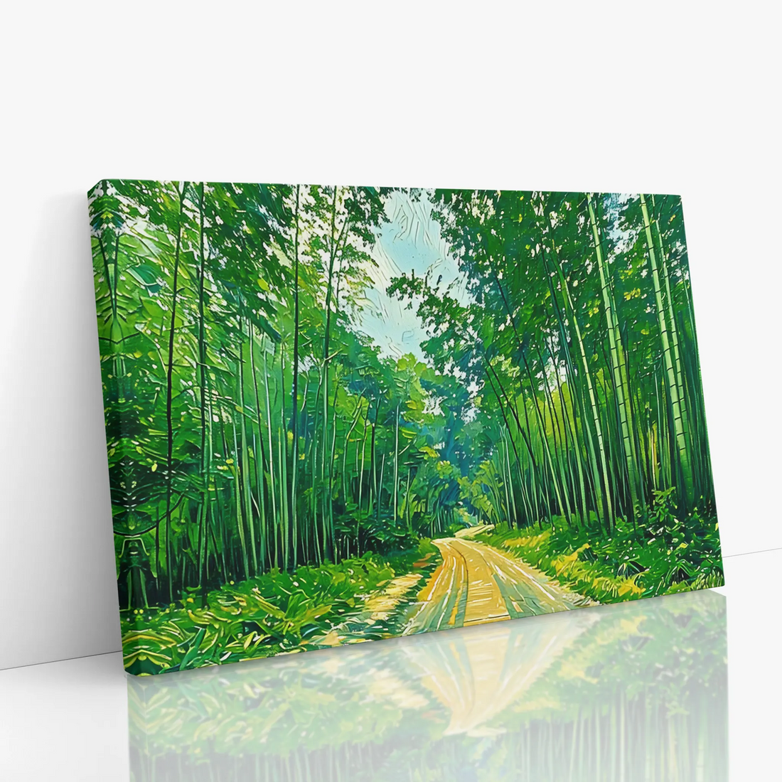 Bamboo Forest Path Giclée Print 323004 Visual Wall Art AR3:2H Giclée Print