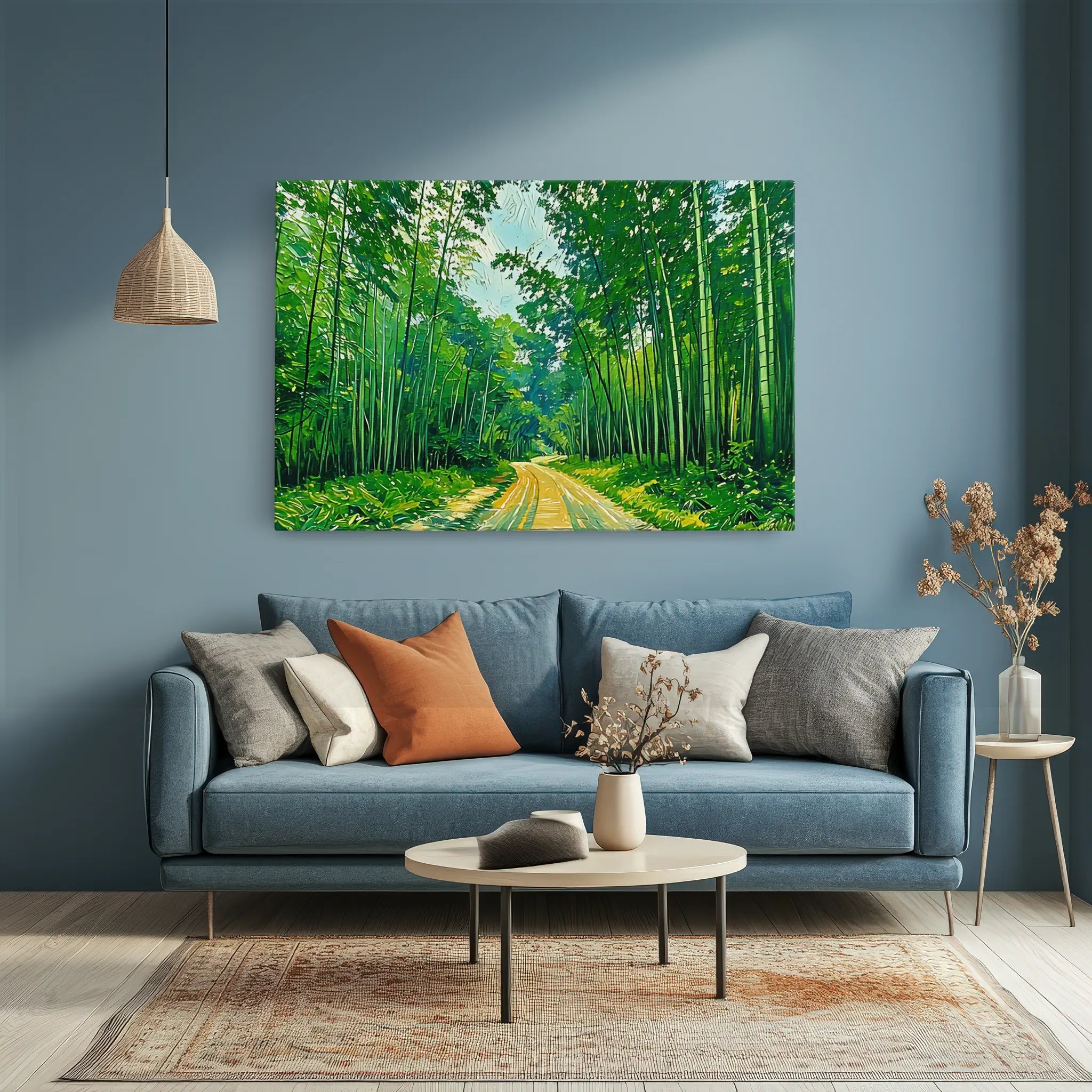 Bamboo Forest Path Giclée Print 323004 Visual Wall Art AR3:2H Giclée Print