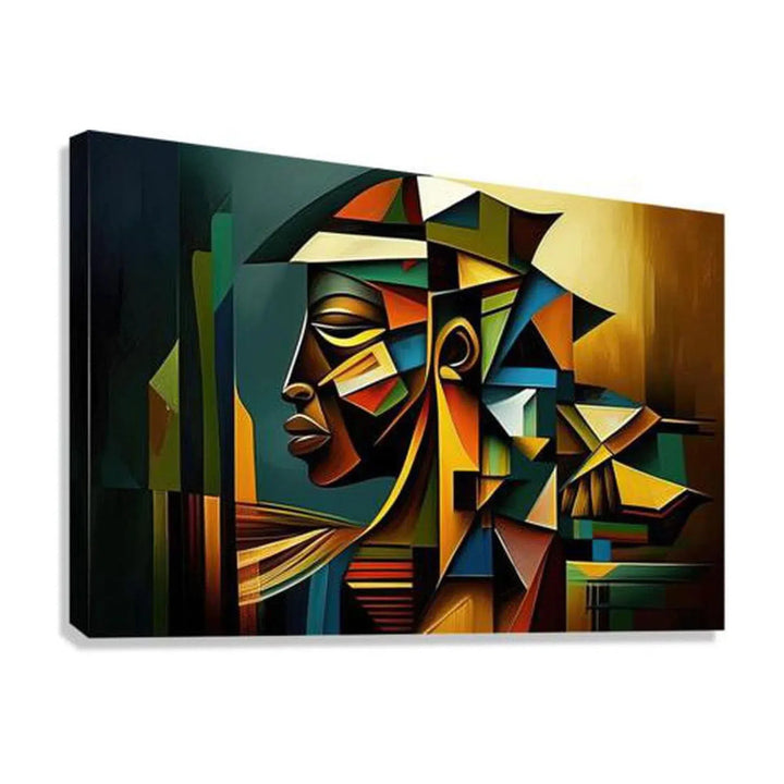 Be Bold, Abstract Art Print 32537 Giclée Stretched Canvas Print Visual Wall Art