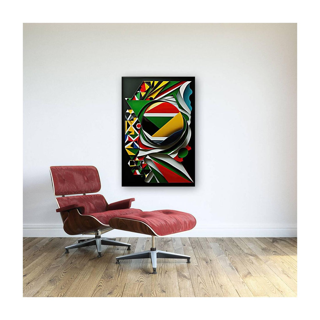 Being Brave, Abstract Art Print 23631 Visual Wall Art