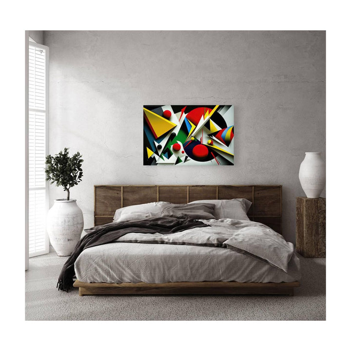 Black Dots, Abstract Art Print 32830 Visual Wall Art