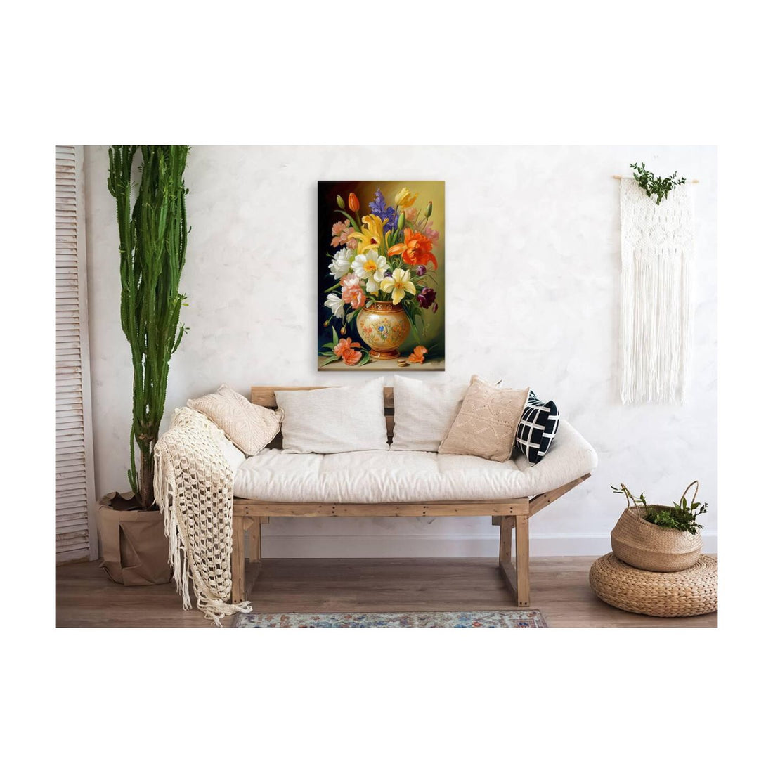 Blossom Flowers, Still Life Nature Art Print 23602 Visual Wall Art