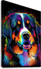 Bernese Mountain Dog , Paw And Claws, Pet Portrait Print 23700 Giclée Stretched Canvas Print Visual Wall Art