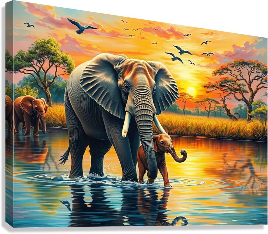 Giclée Stretched Canvas Print