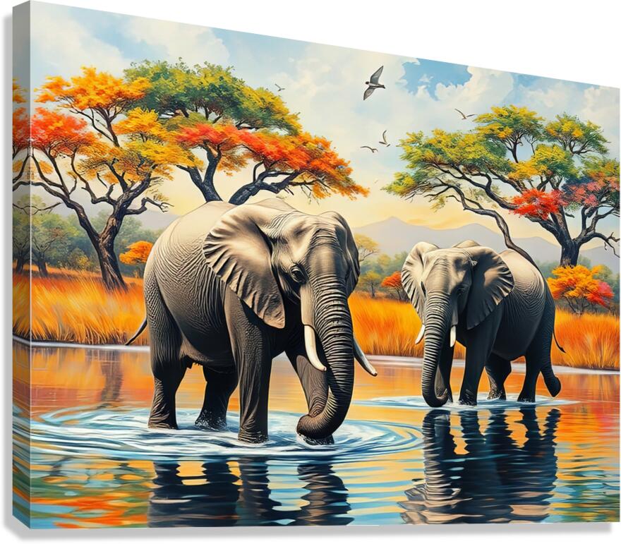 Giclée Stretched Canvas Print