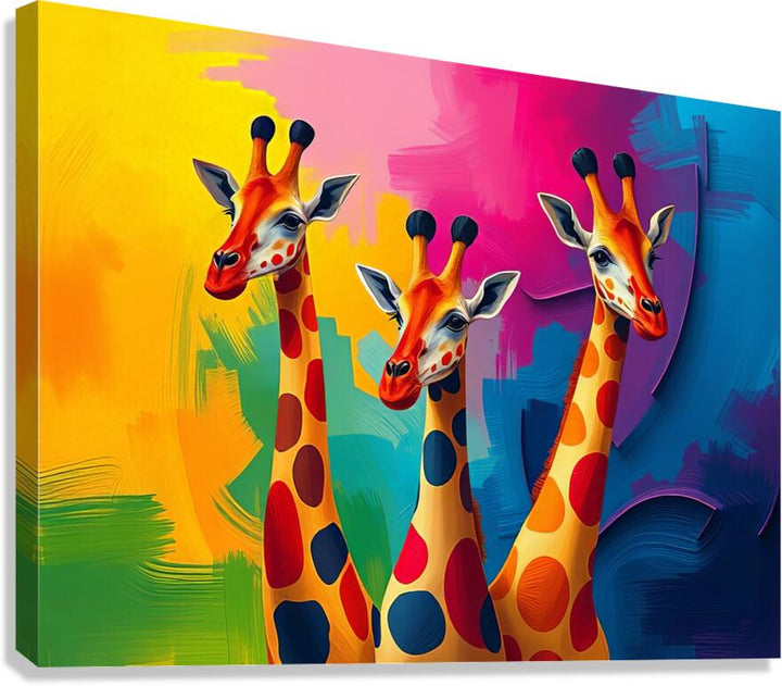 Beatiful Giraffes Giclee Print 43112 Pictorem.com