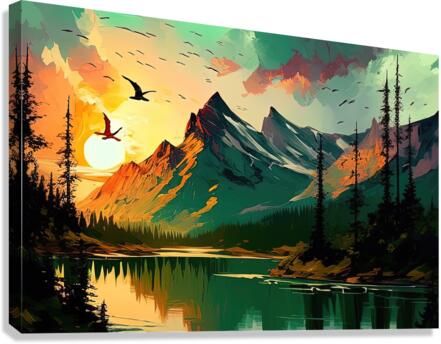 Giclée Stretched Canvas Print