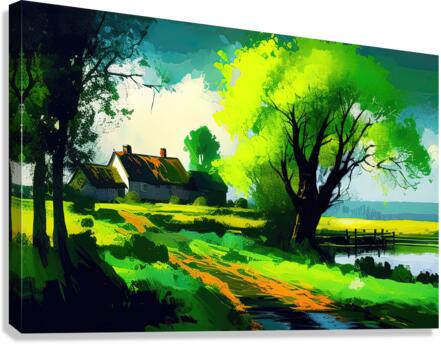 Giclée Stretched Canvas Print