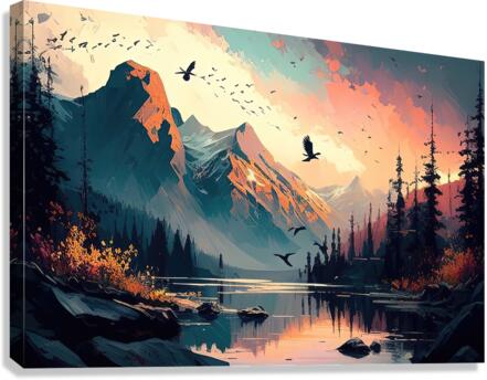 Giclée Stretched Canvas Print