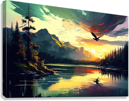 Giclée Stretched Canvas Print