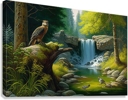 Giclée Stretched Canvas Print