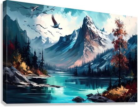 Giclée Stretched Canvas Print