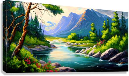 Giclée Stretched Canvas Print