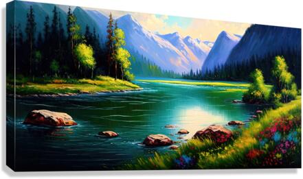 Giclée Stretched Canvas Print