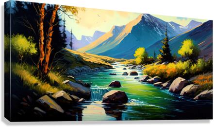 Giclée Stretched Canvas Print