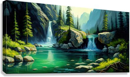 Giclée Stretched Canvas Print