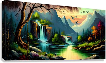 Giclée Stretched Canvas Print