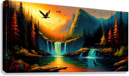 Giclée Stretched Canvas Print