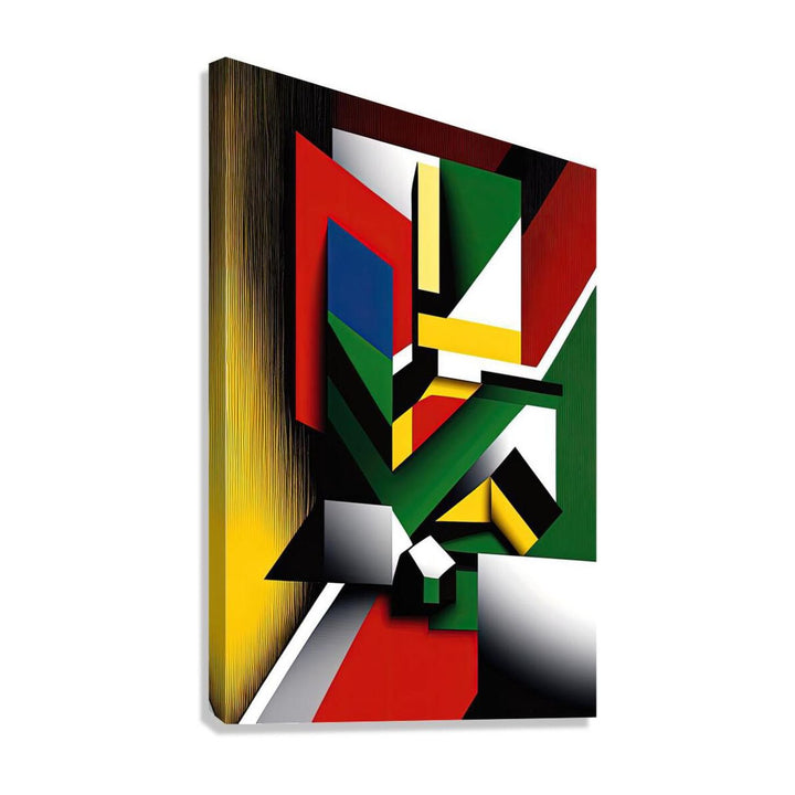 Boundaries, Abstract Art Print 23630 Giclée Stretched Canvas Print Visual Wall Art