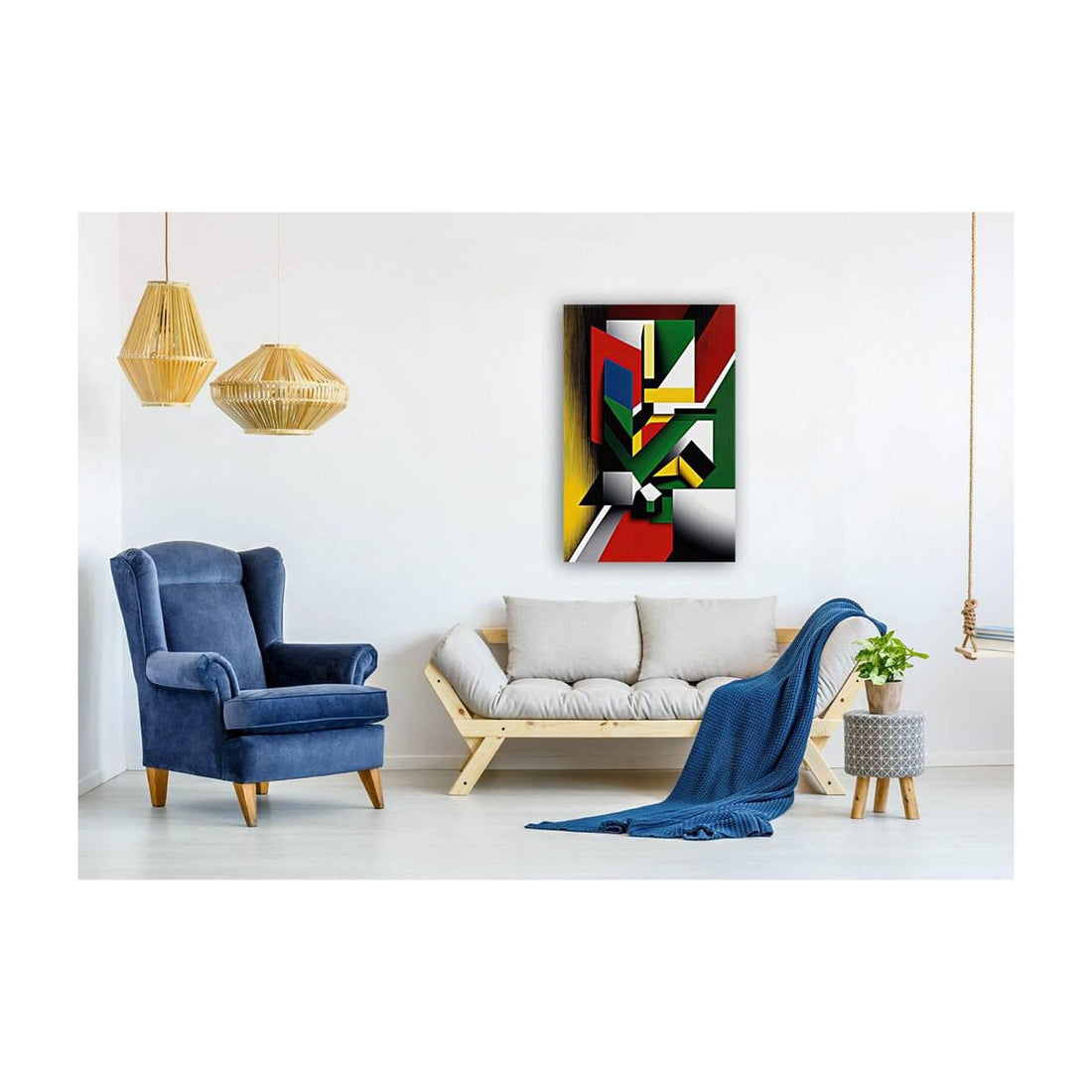 Boundaries, Abstract Art Print 23630 Visual Wall Art