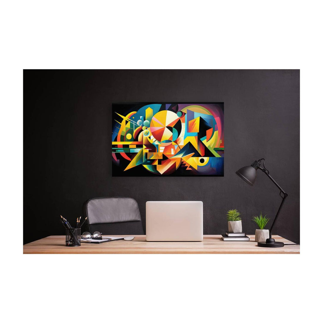 Bright Planet, Abstract Art Print 32808 Visual Wall Art