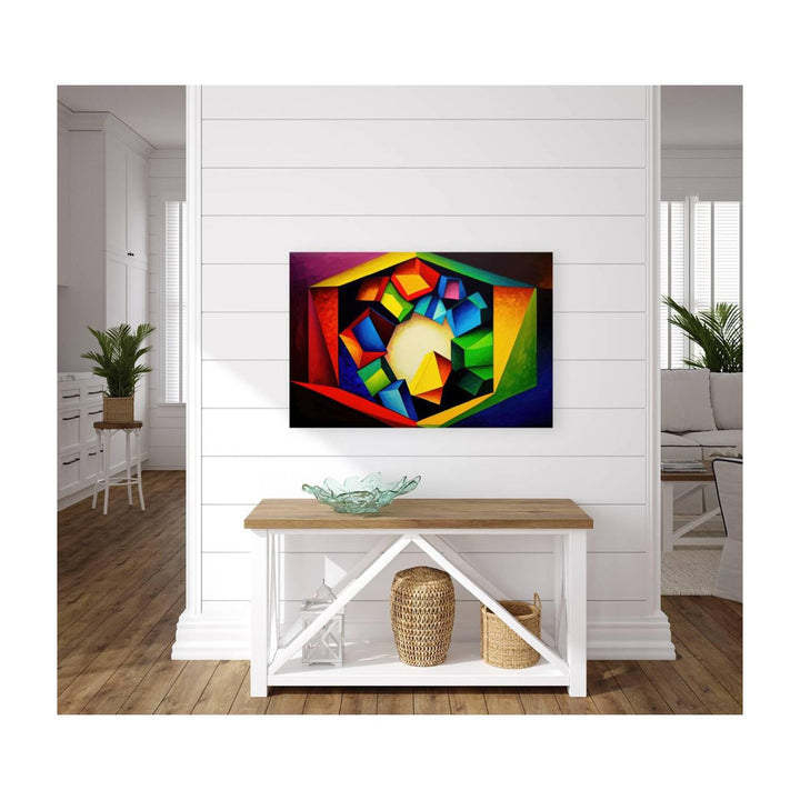 Bull'S Eye, Abstract Art Print 32514 Visual Wall Art