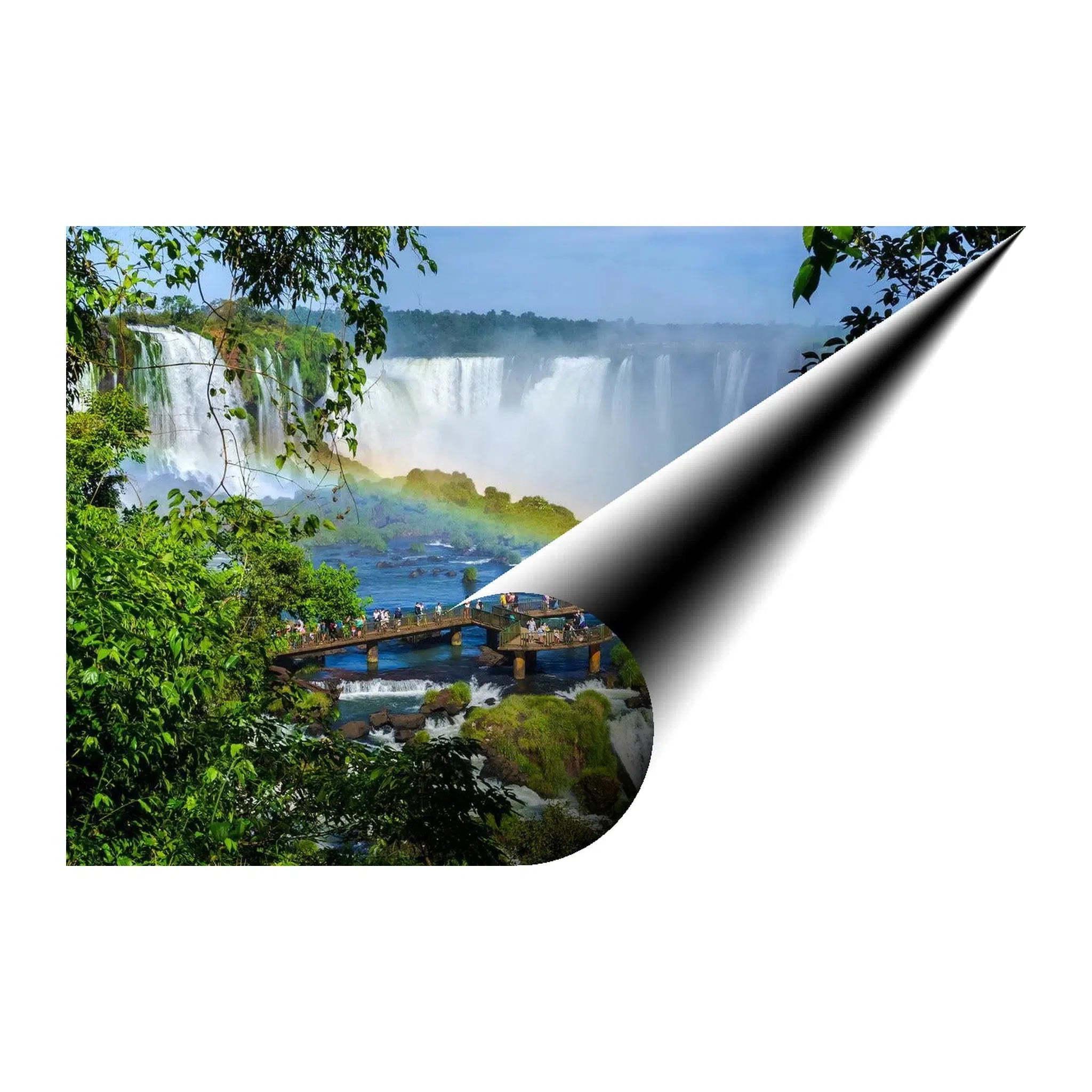 Iguazu Falls Scenic Giclée Print 32620 Visual Wall Art