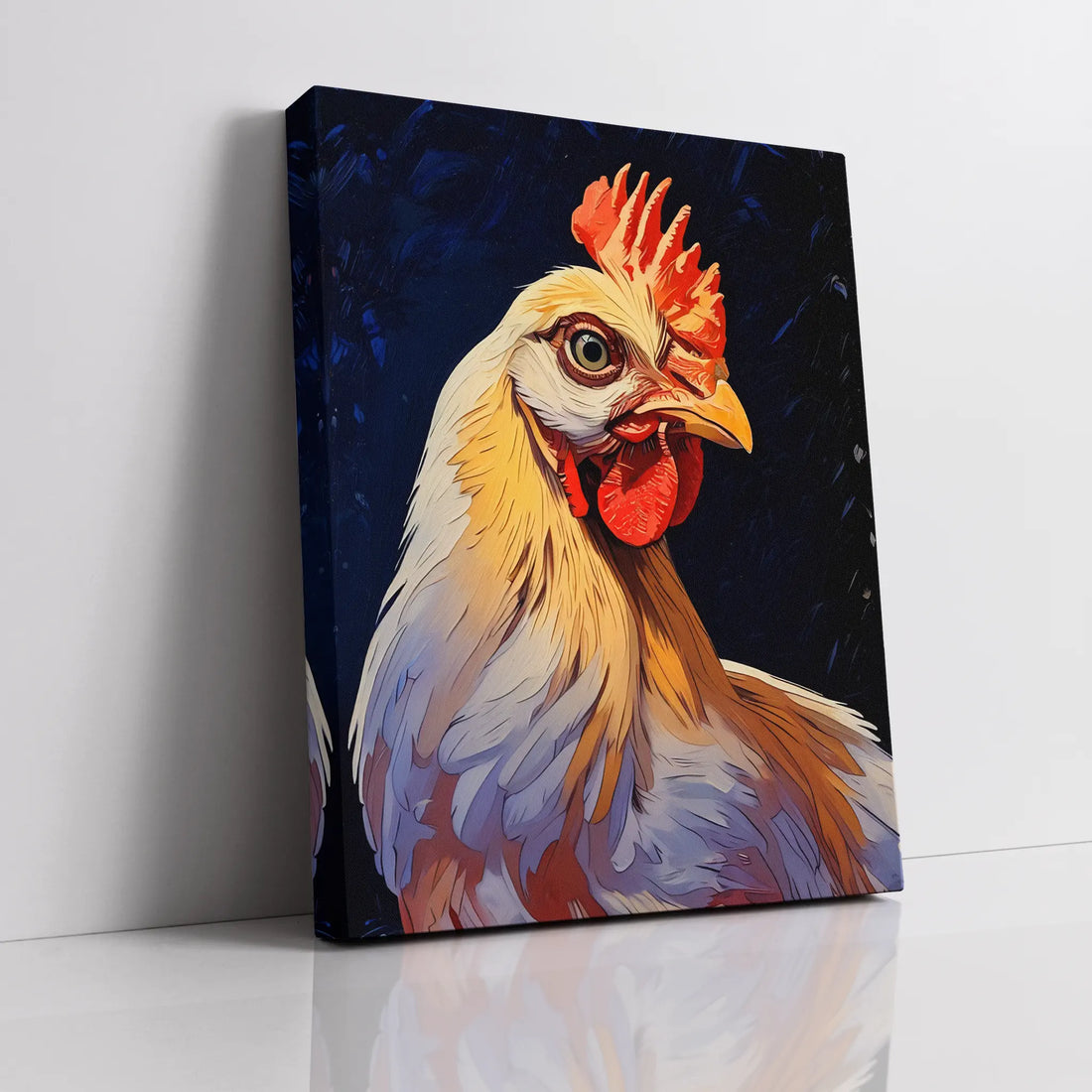 Calm Light Rooster Giclée Print 456012 Visual Wall Art AR3:4V-AR4:5V Giclée Print