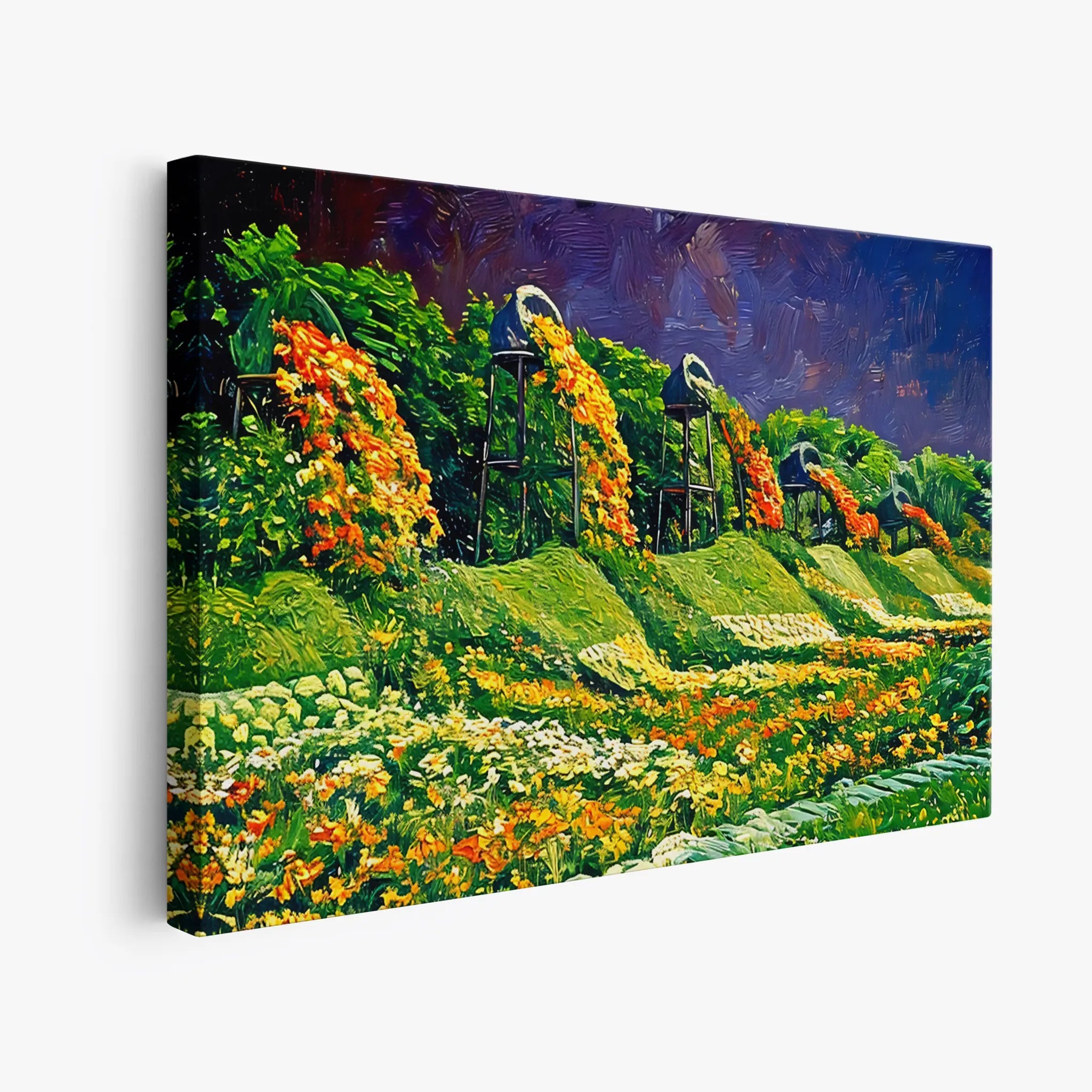 Cascading Flower Garden Giclée Print 323007 Visual Wall Art AR3:2H Giclée Print