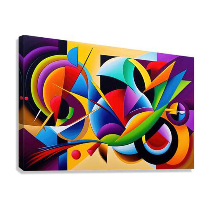 Centerpieces, Abstract Art Print 32520 Giclée Stretched Canvas Print Visual Wall Art